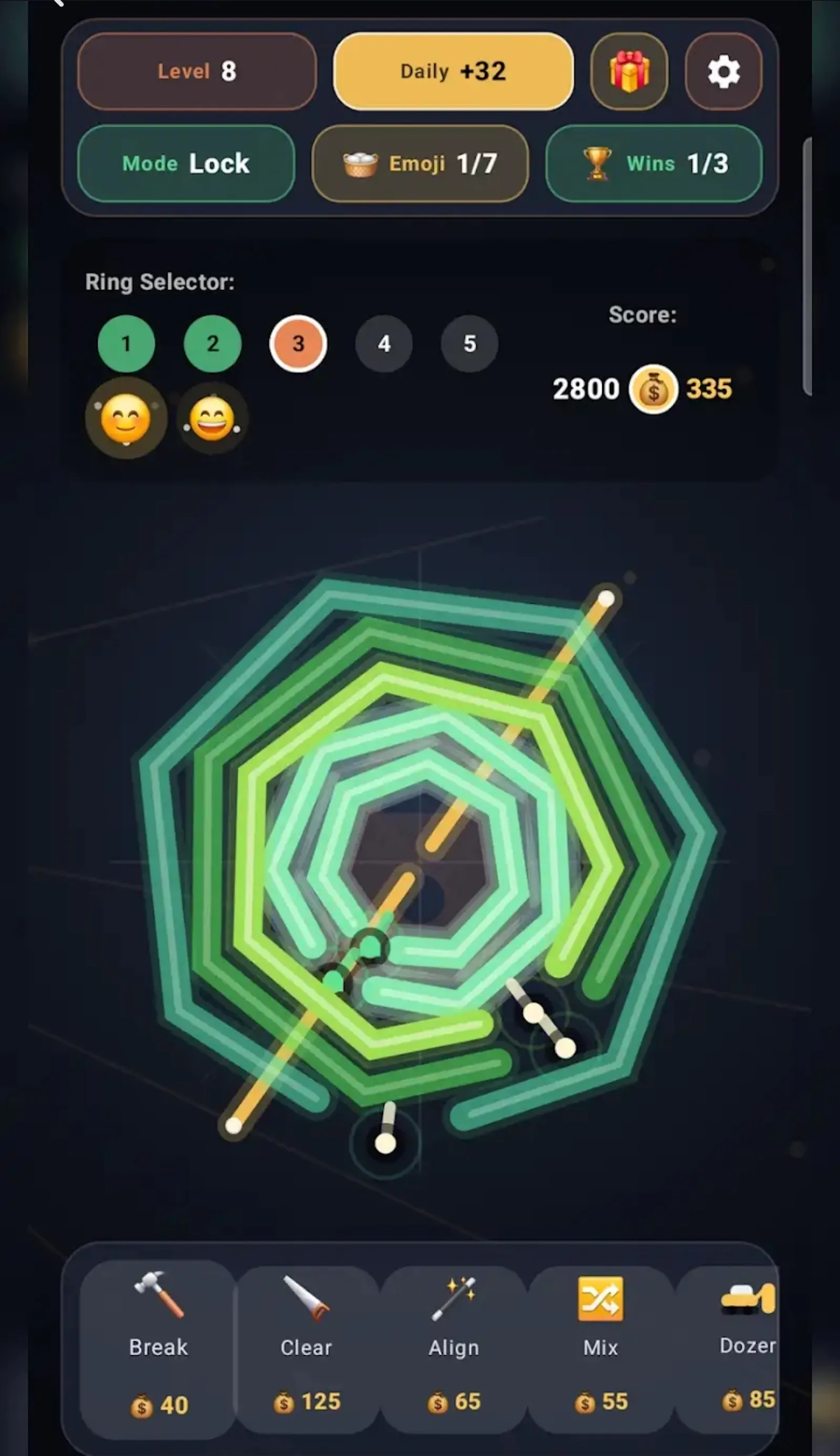 Twist puzzle screenshot 1
