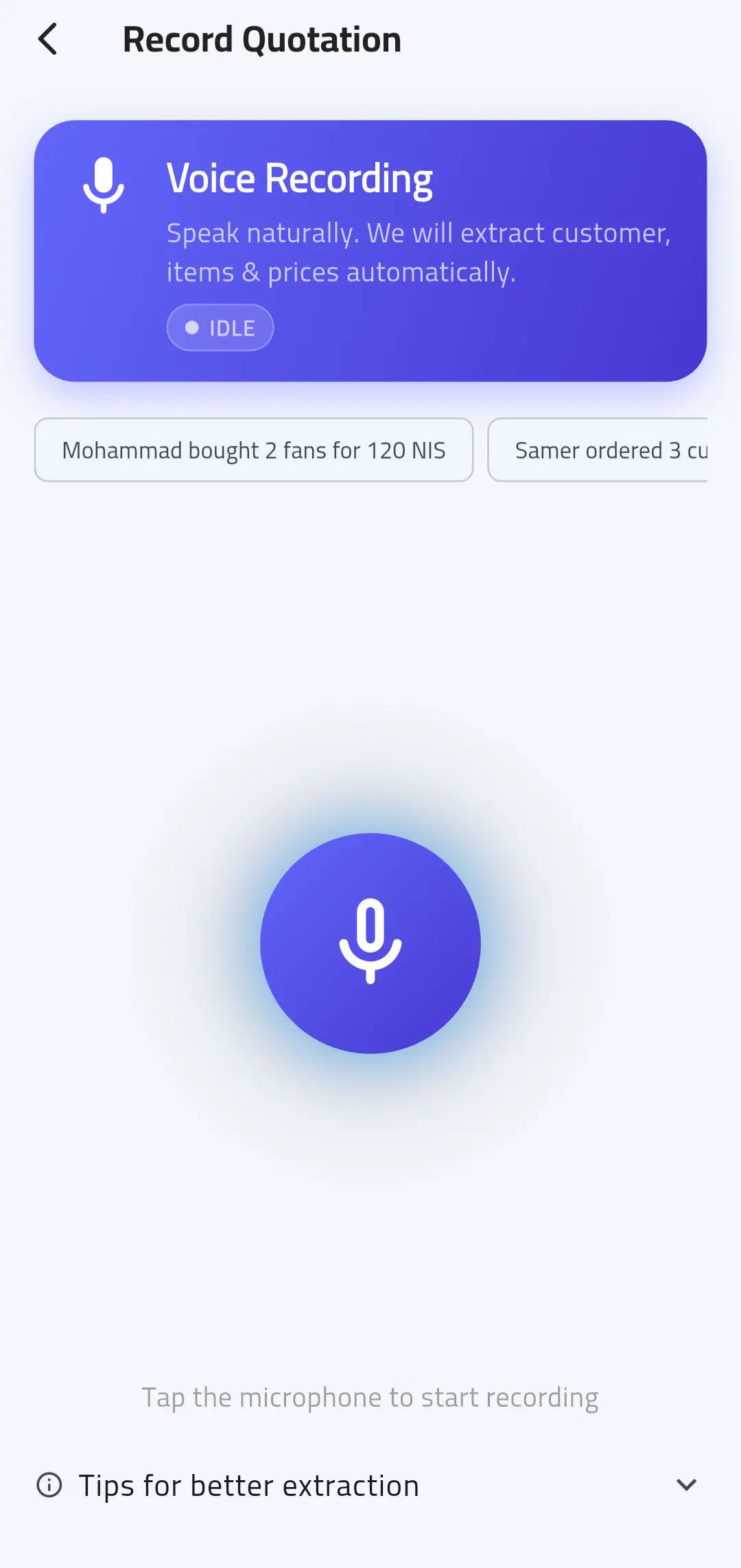Voice to Quotation gallery image