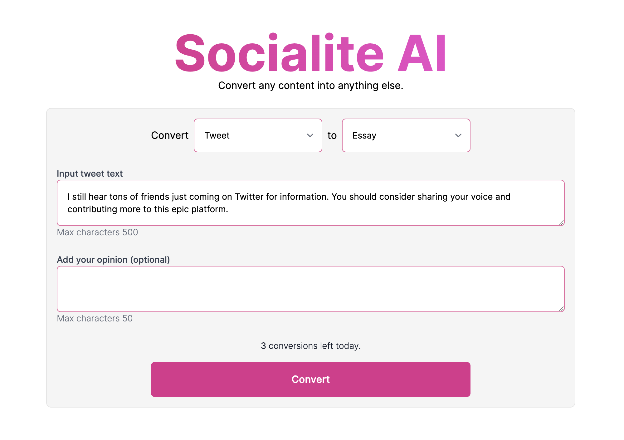 Socialite AI media 2