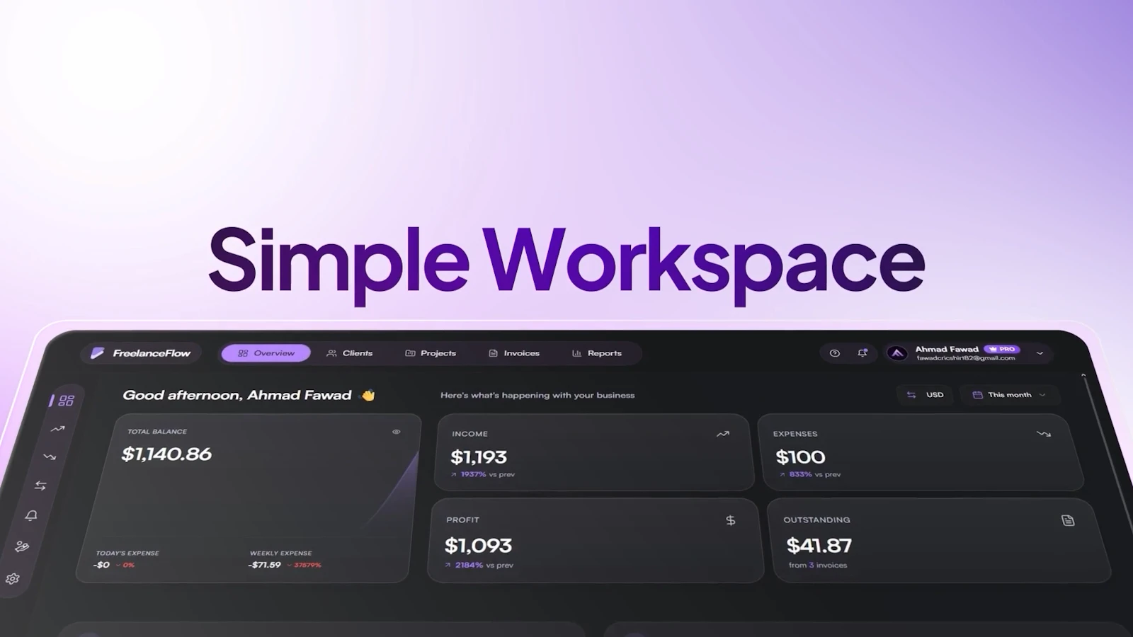 FreelanceFlow screenshot 2