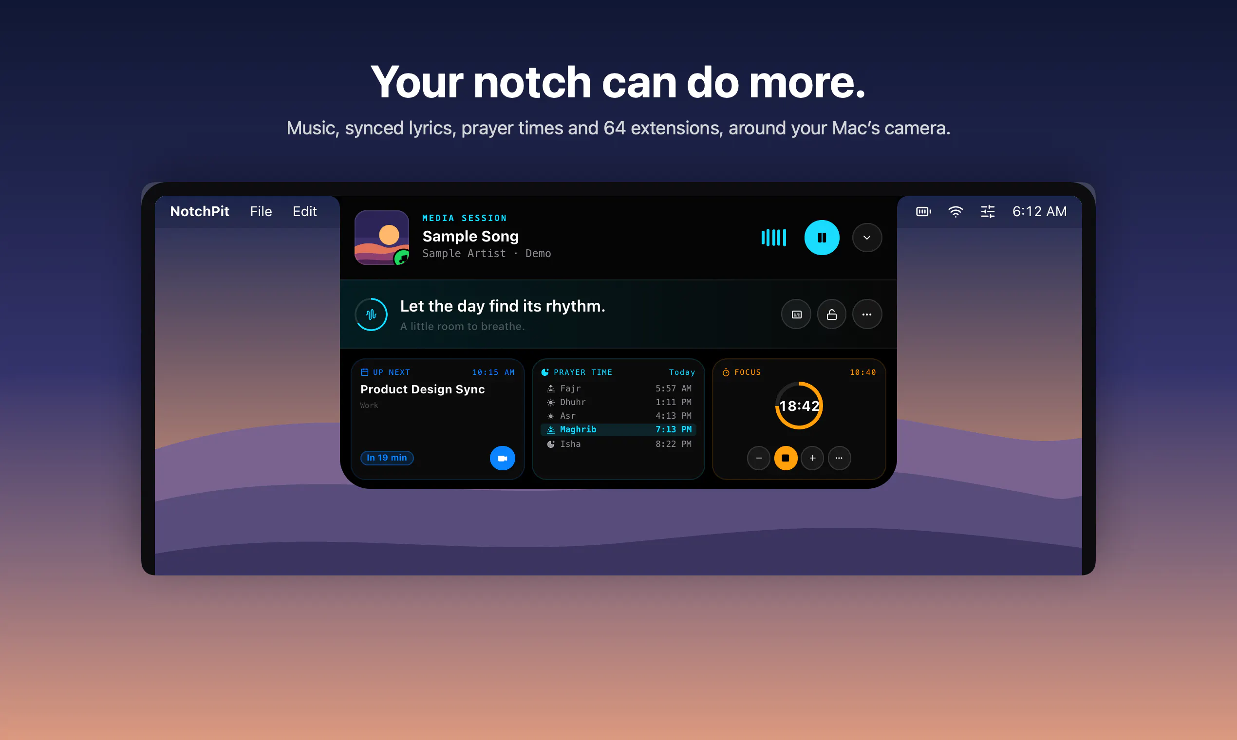 NotchPit gallery image