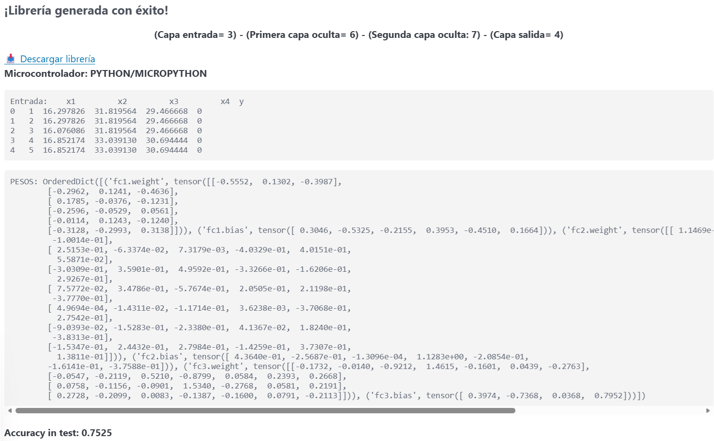 IA Generador neural network library gallery image