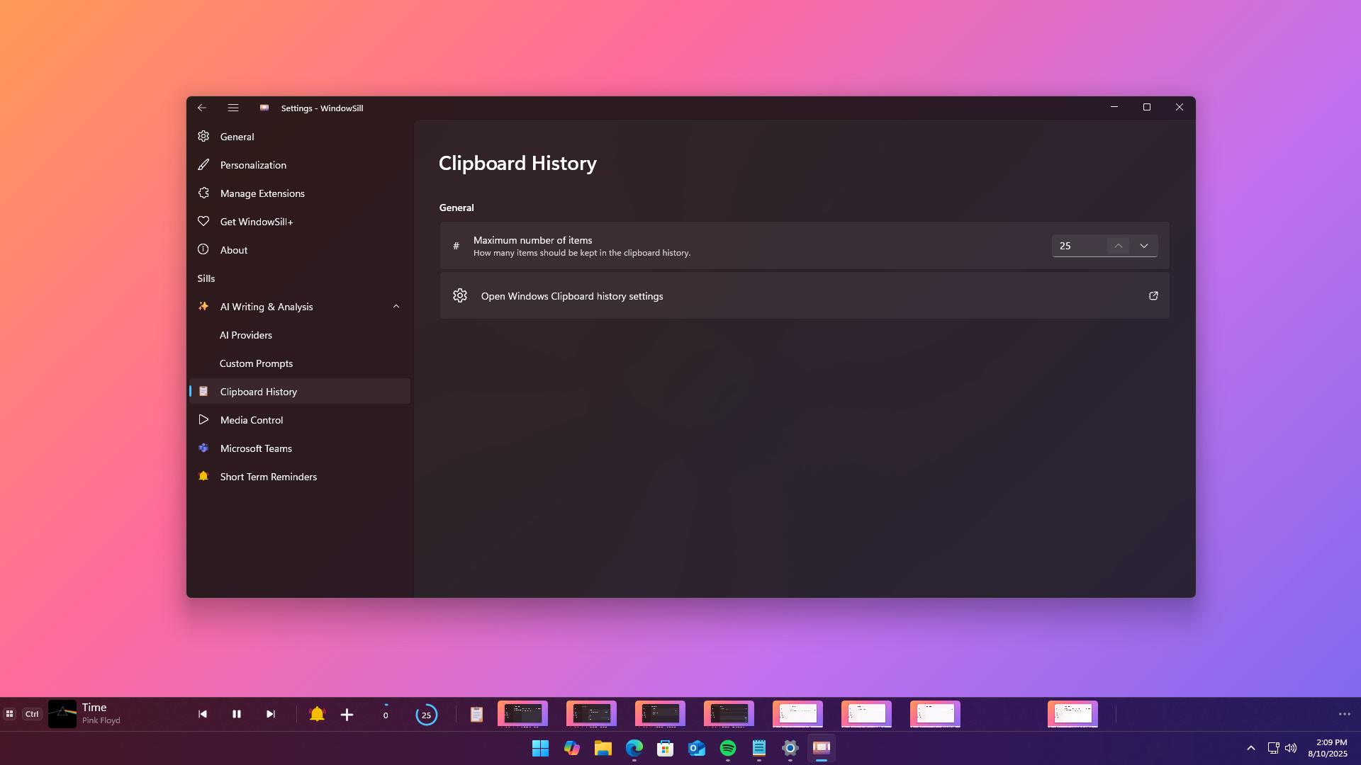 Mídia 14 de Janela - Barra de comando universal movida a IA para Windows