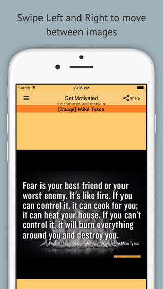Get Motivated App