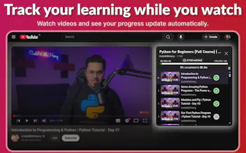 TrackMyCourse - YouTube Playlist Tracker gallery image