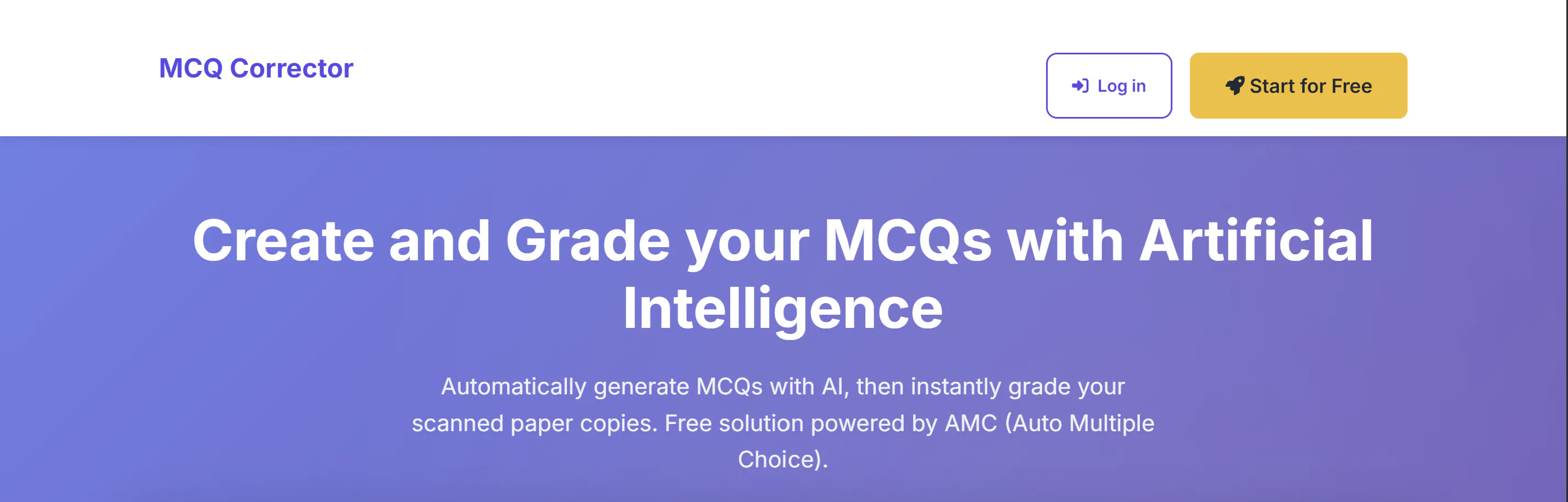 MCQ Corrector gallery image