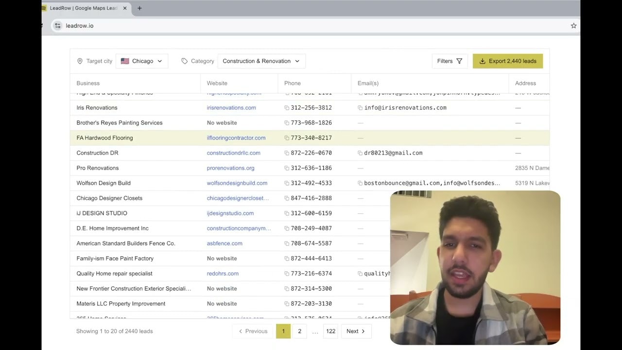 LeadRow.io gallery image