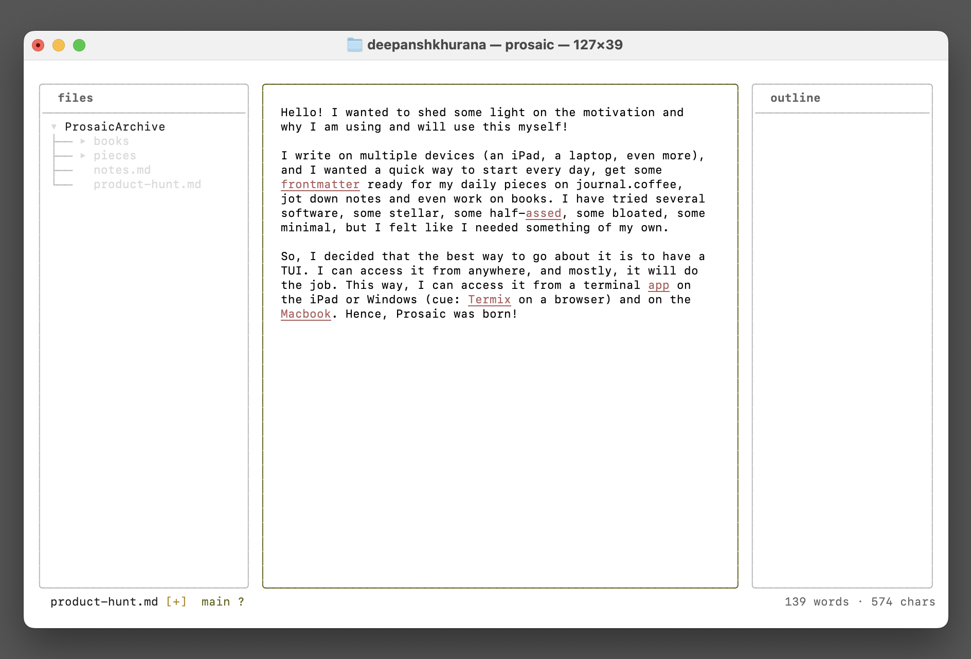 Prosaic gallery image