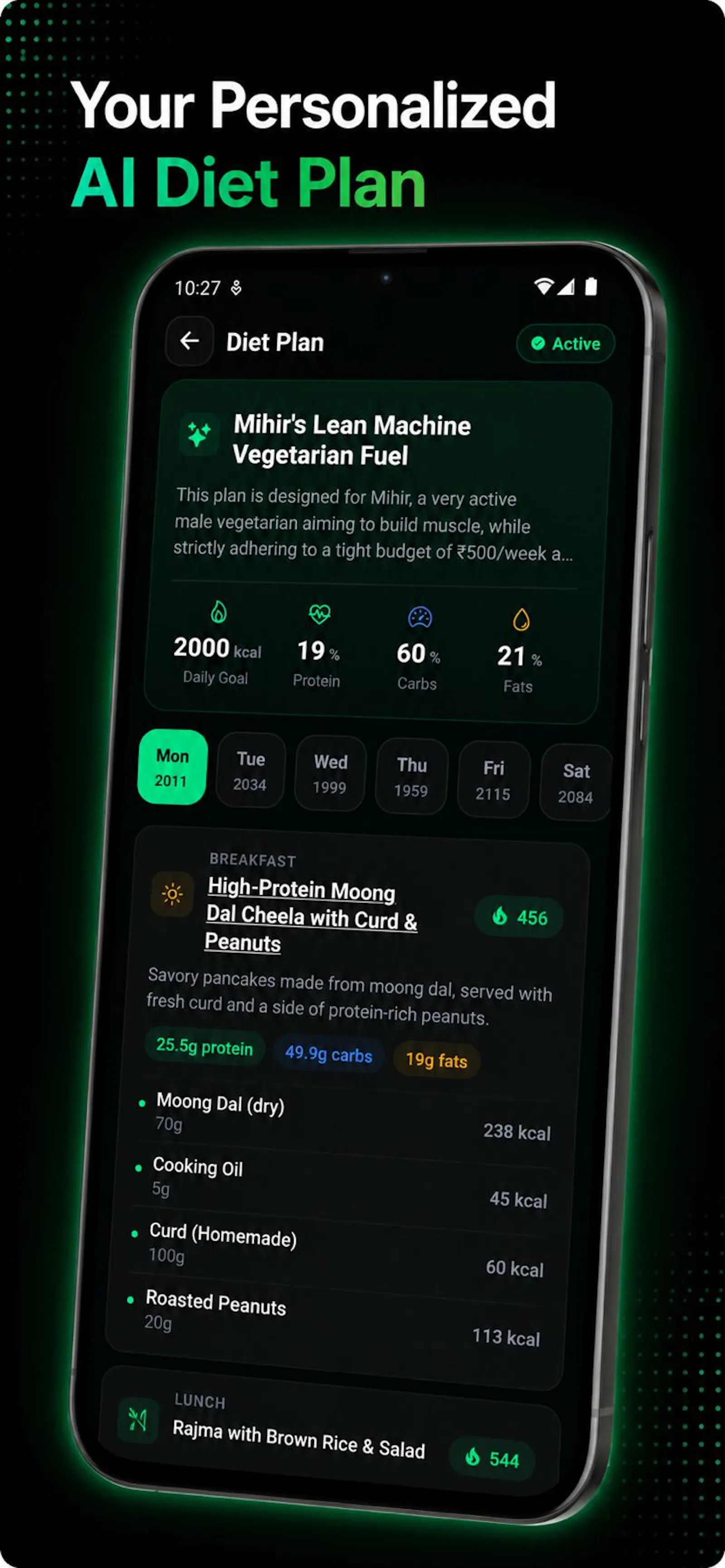 DietWise screenshot 1