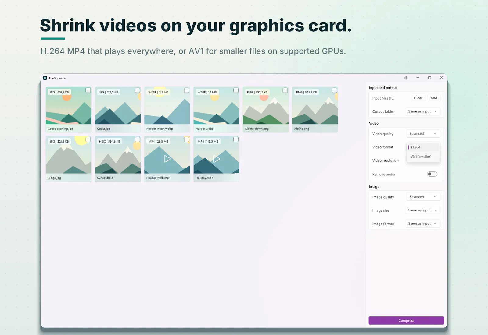 File Squeeze screenshot 3