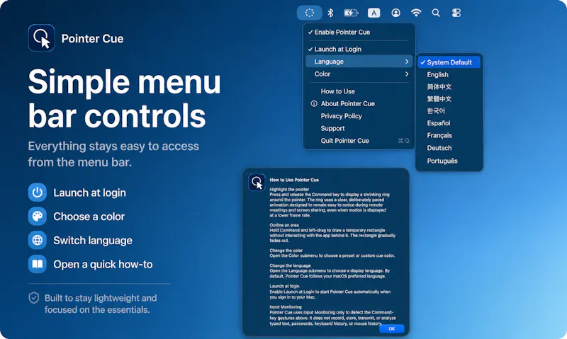 Pointer Cue screenshot 5