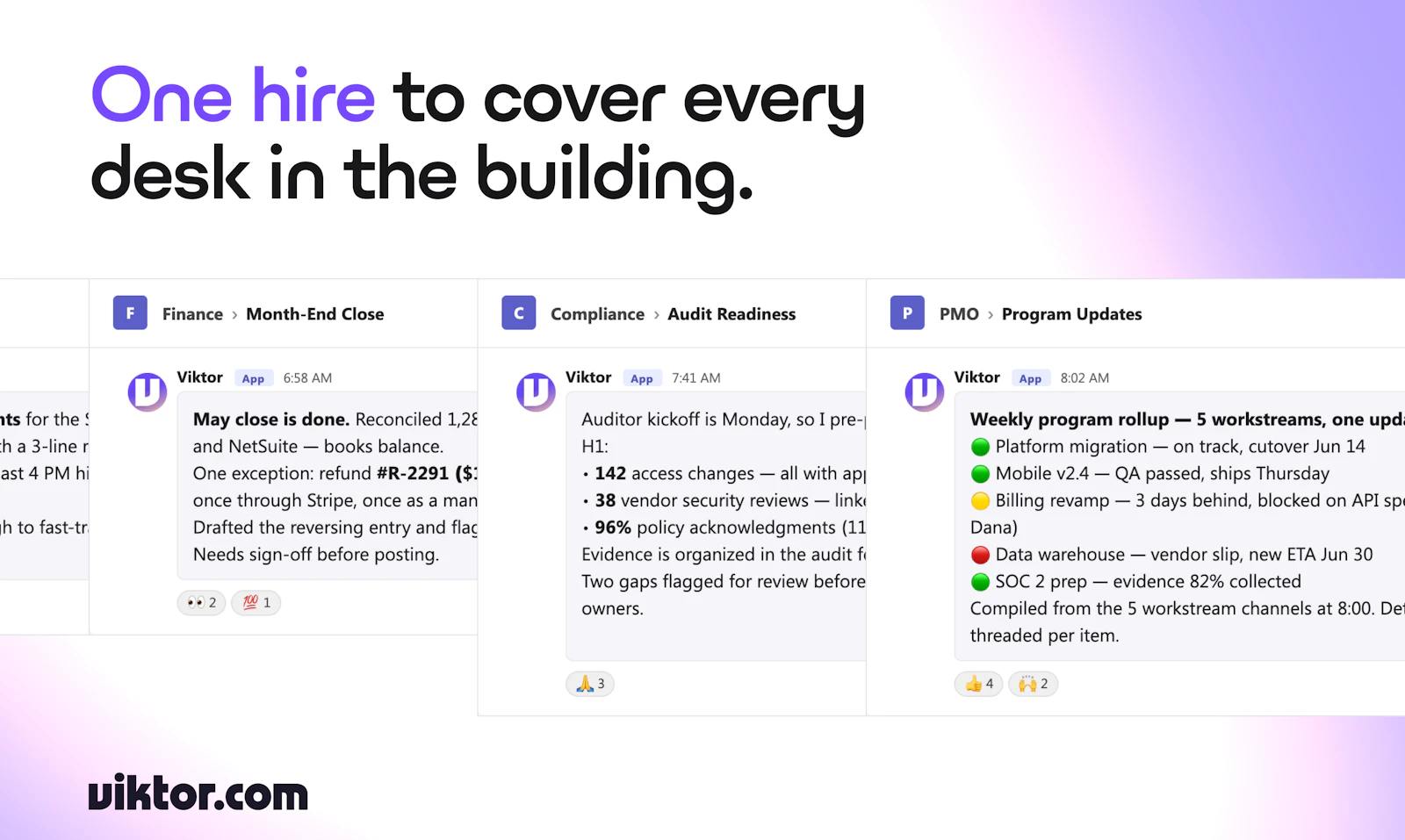 Viktor for Microsoft Teams screenshot 6