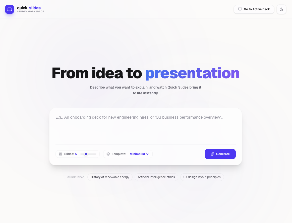 Quick Slides gallery image