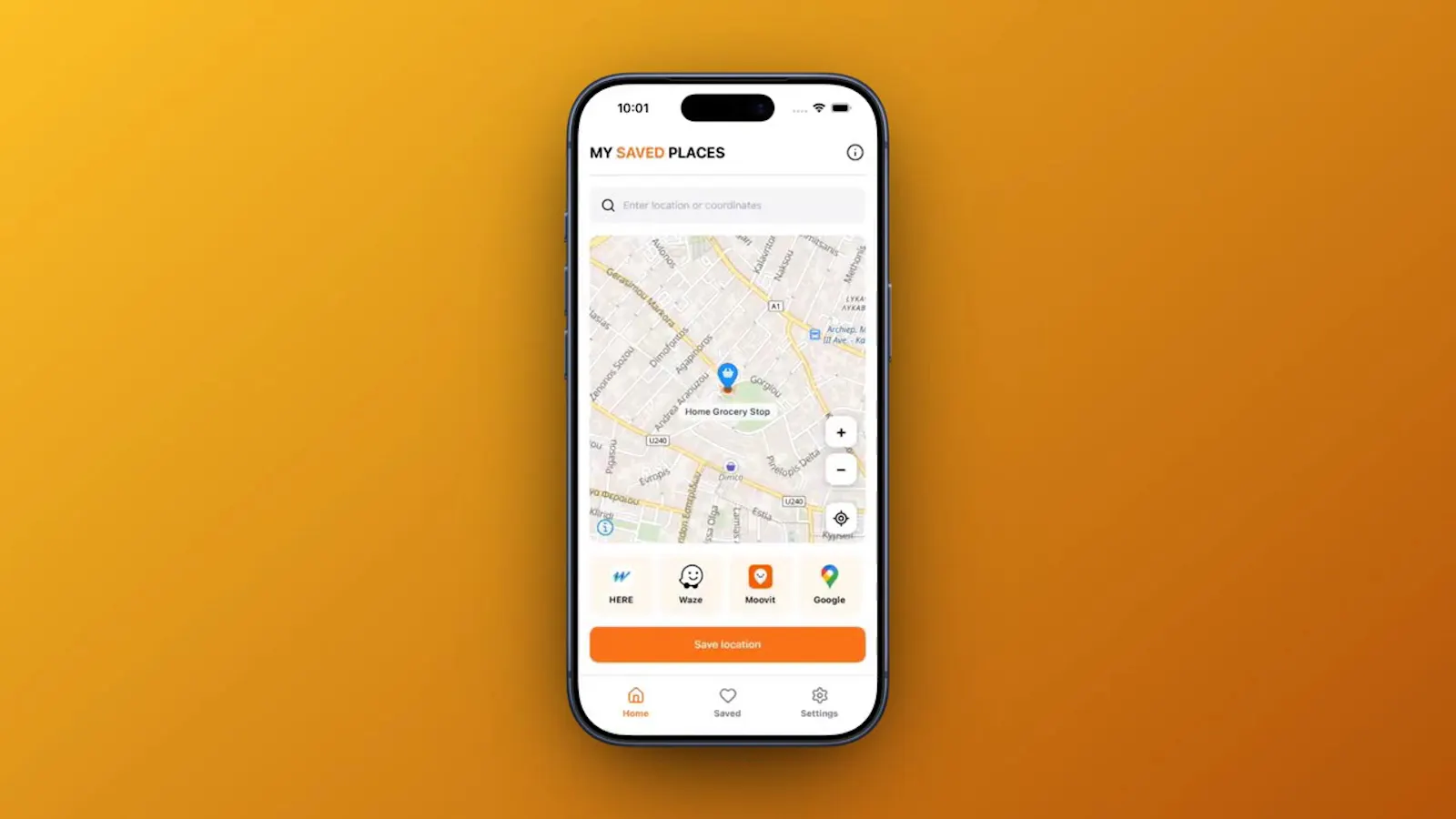 My Saved Places screenshot 1 (video preview)