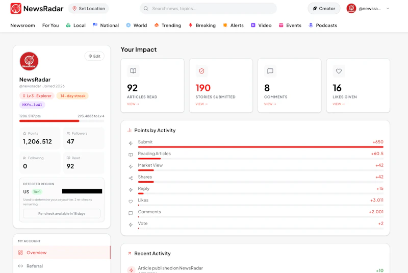 NewsRadar screenshot 3