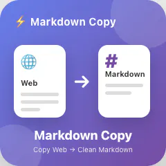 Markdown Copy logo