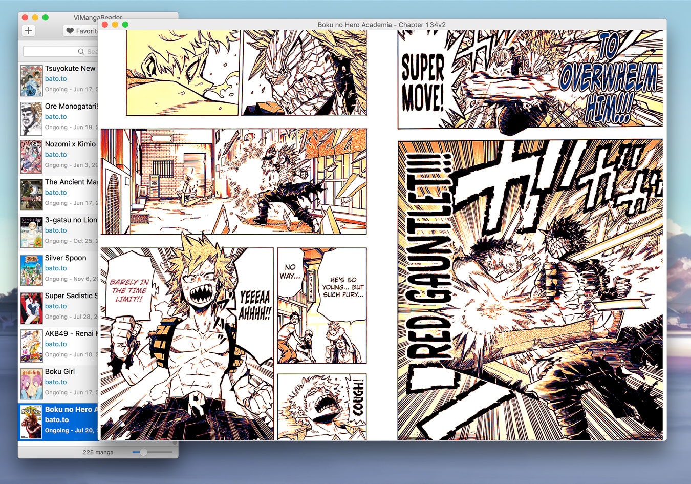 ViMangaReader gallery image