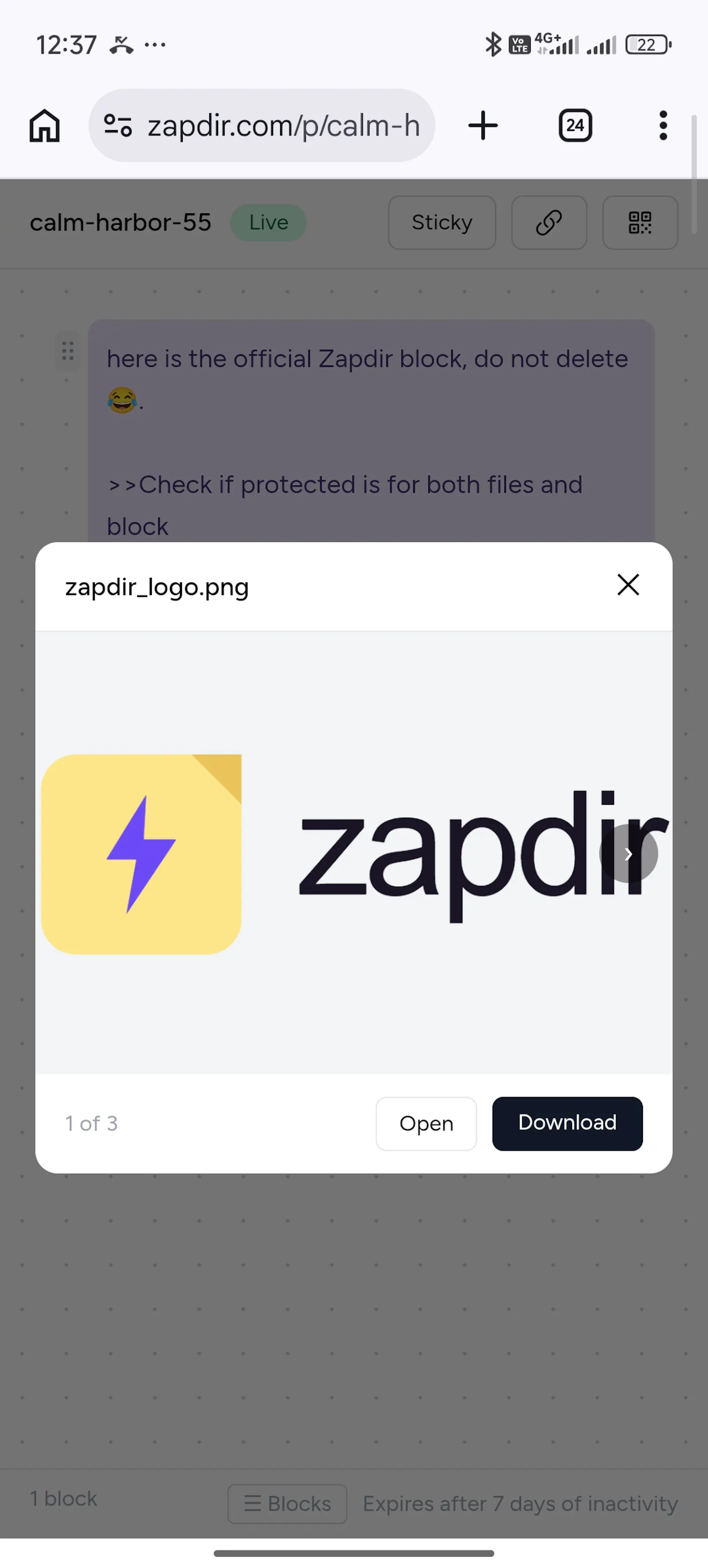 Zapdir screenshot 3