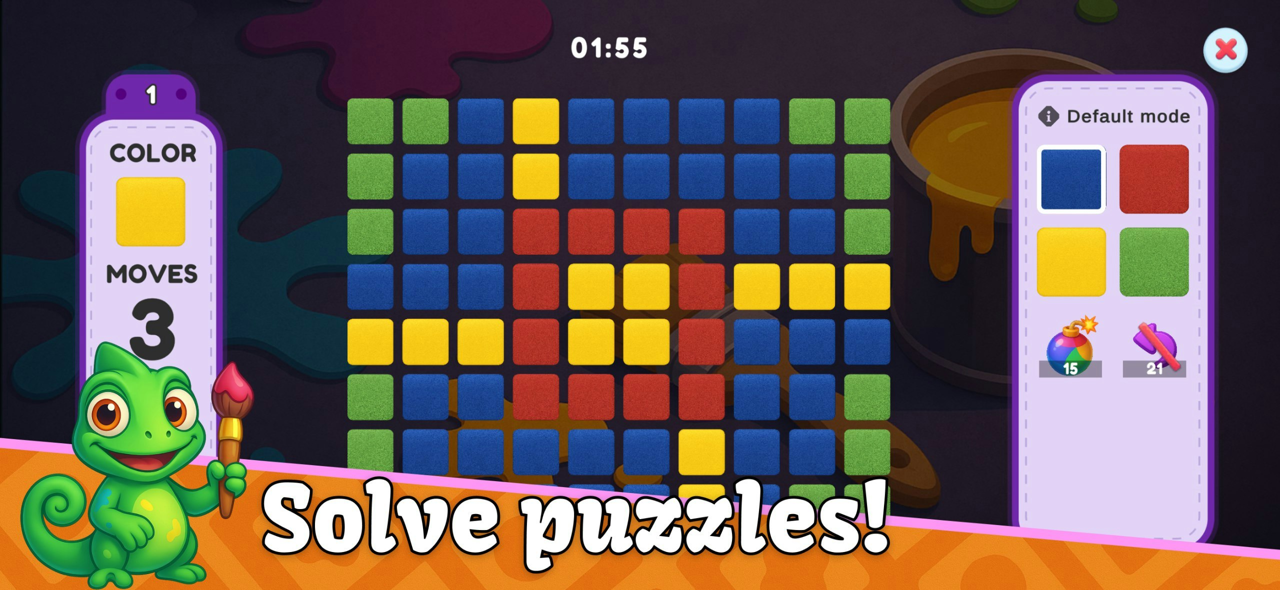 Média Éclaboussure de folie - Nouveau jeu de puzzle 2
