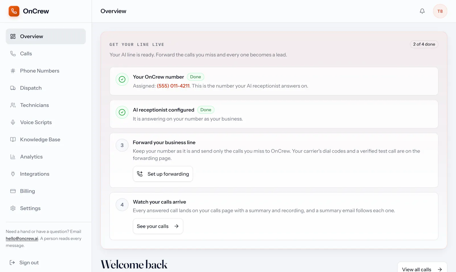 OnCrew screenshot 3