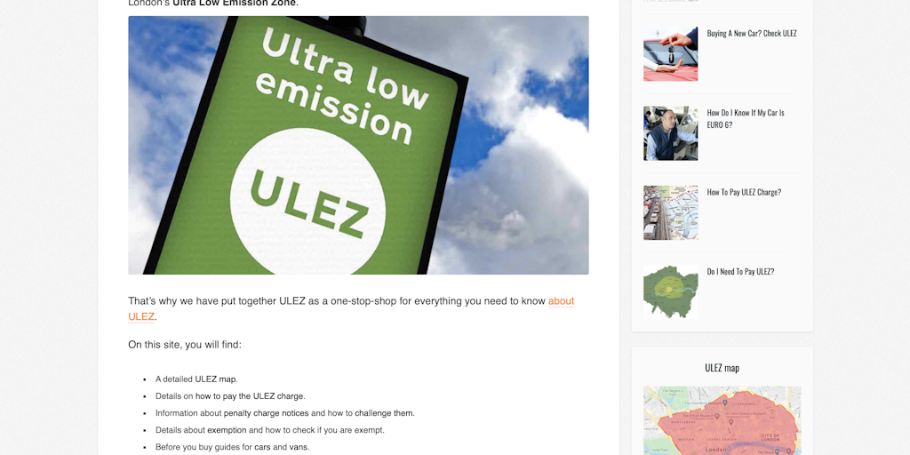 ULEZ Checker Product Information, Latest Updates, and Reviews 2024
