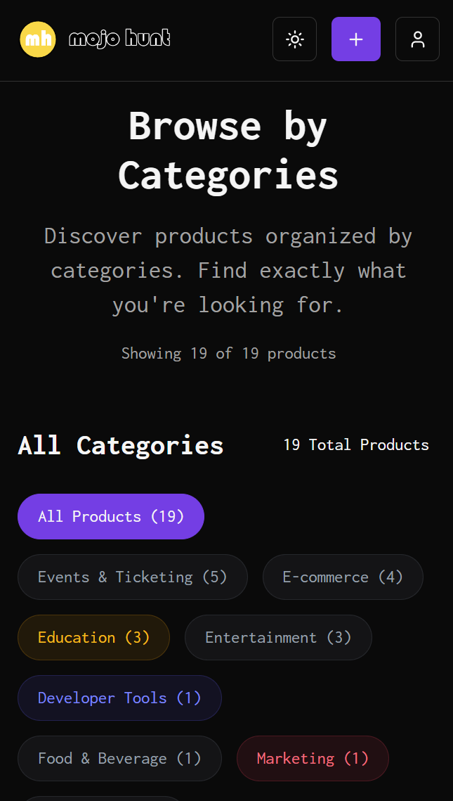 MojoHunt - Screenshot 3 showing product features and functionality