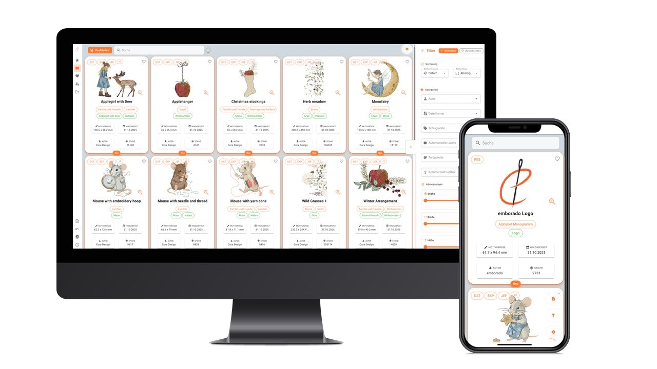 emborado - Screenshot 2 showing product features and functionality
