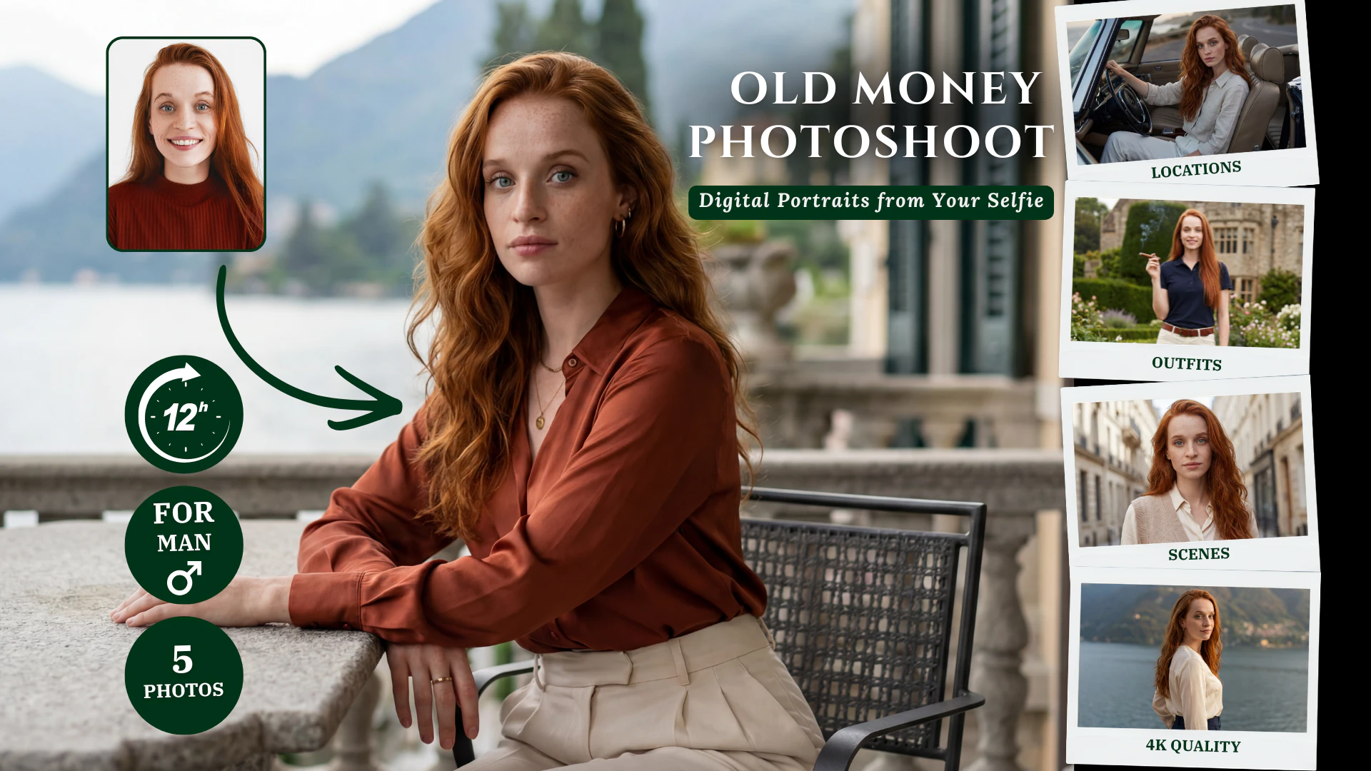 Old Money 5-Photo Bundle (Female)