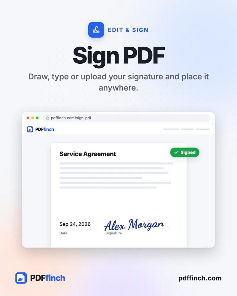 PDFfinch screenshot 2