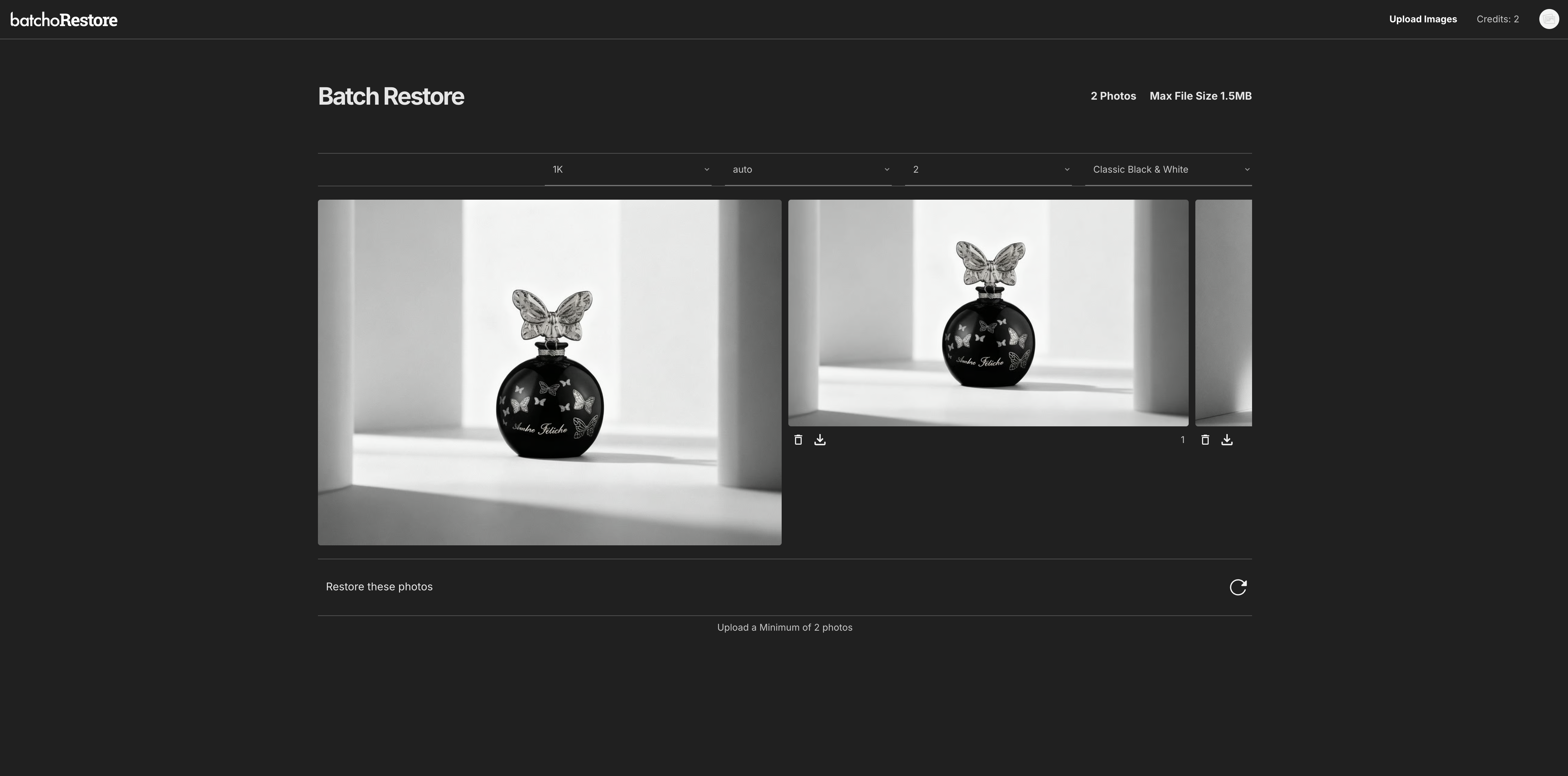 BatchoRestore gallery image