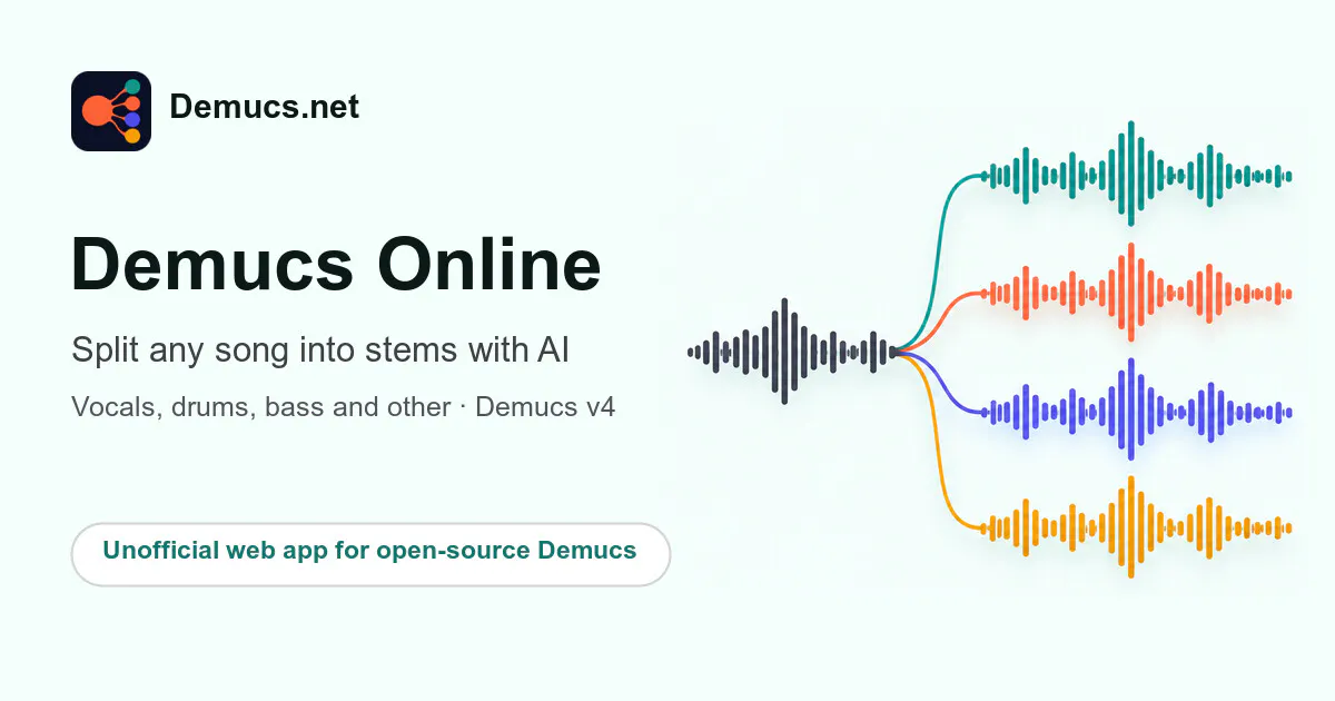 Demucs gallery image