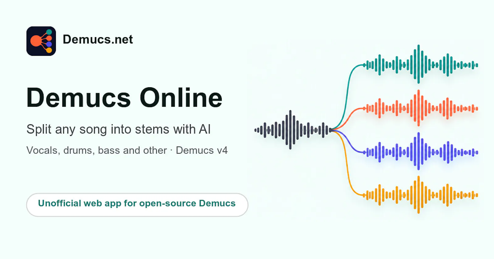 Demucs screenshot 1