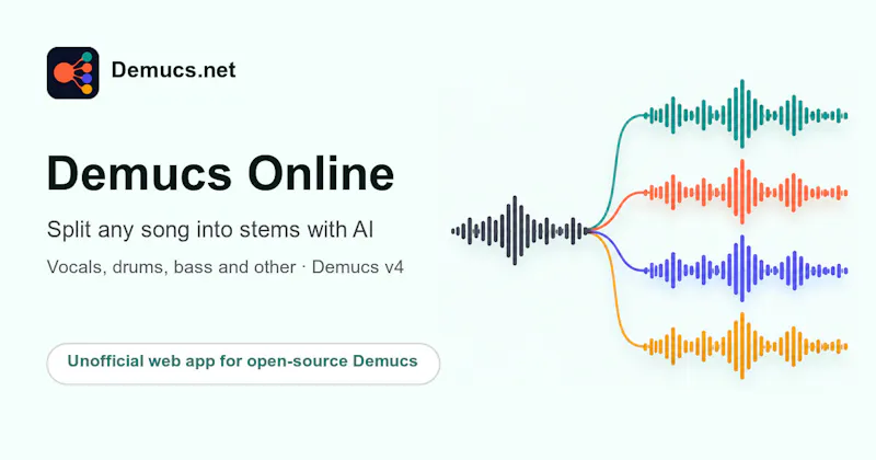 Demucs screenshot 1