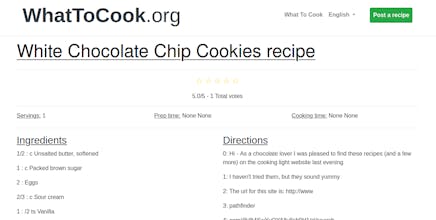 WhatToCook.org gallery image