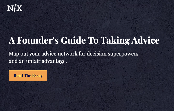 A Founder's Guide To Taking Advice gallery image