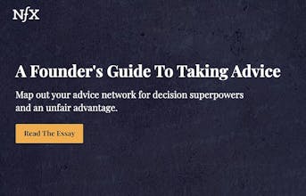 A Founder's Guide To Taking Advice gallery image