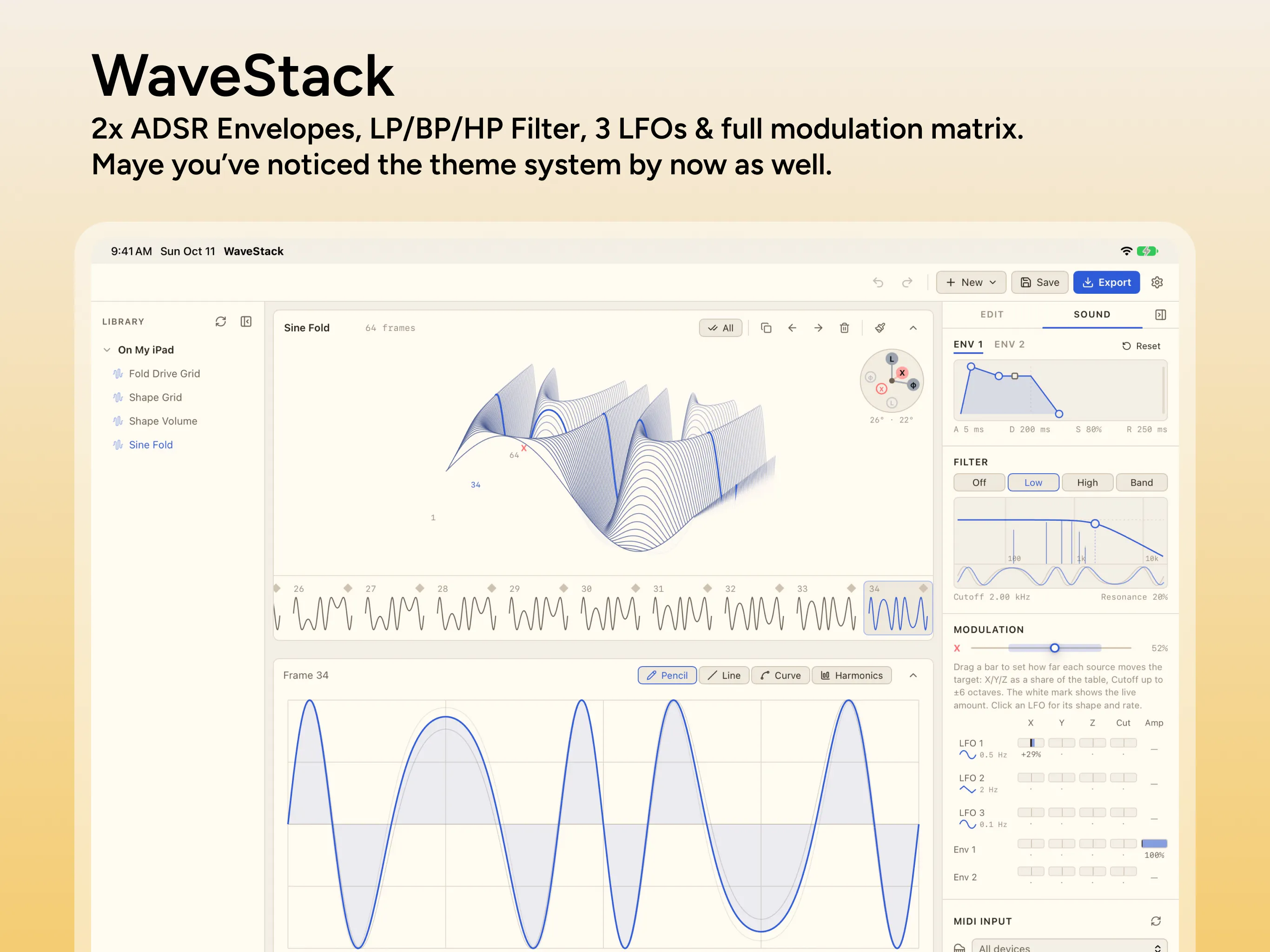 WaveStack gallery image