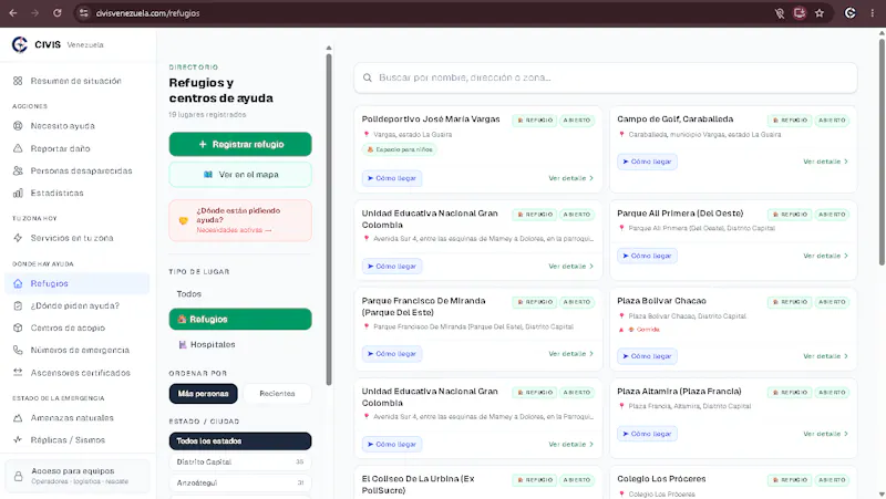 CIVIS Venezuela screenshot 7