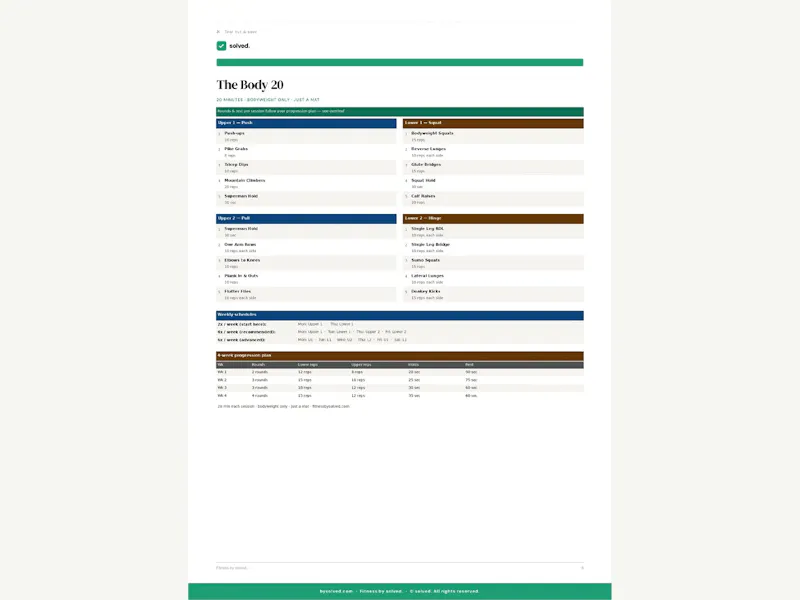 Fitness by solved. screenshot 10