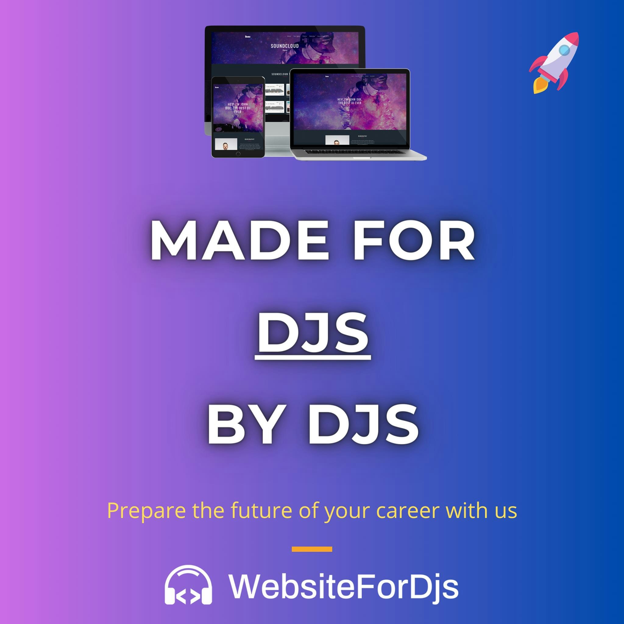 WebsiteForDjs - Bouw een professionele DJ -website zonder technische vaardigheden. media 12