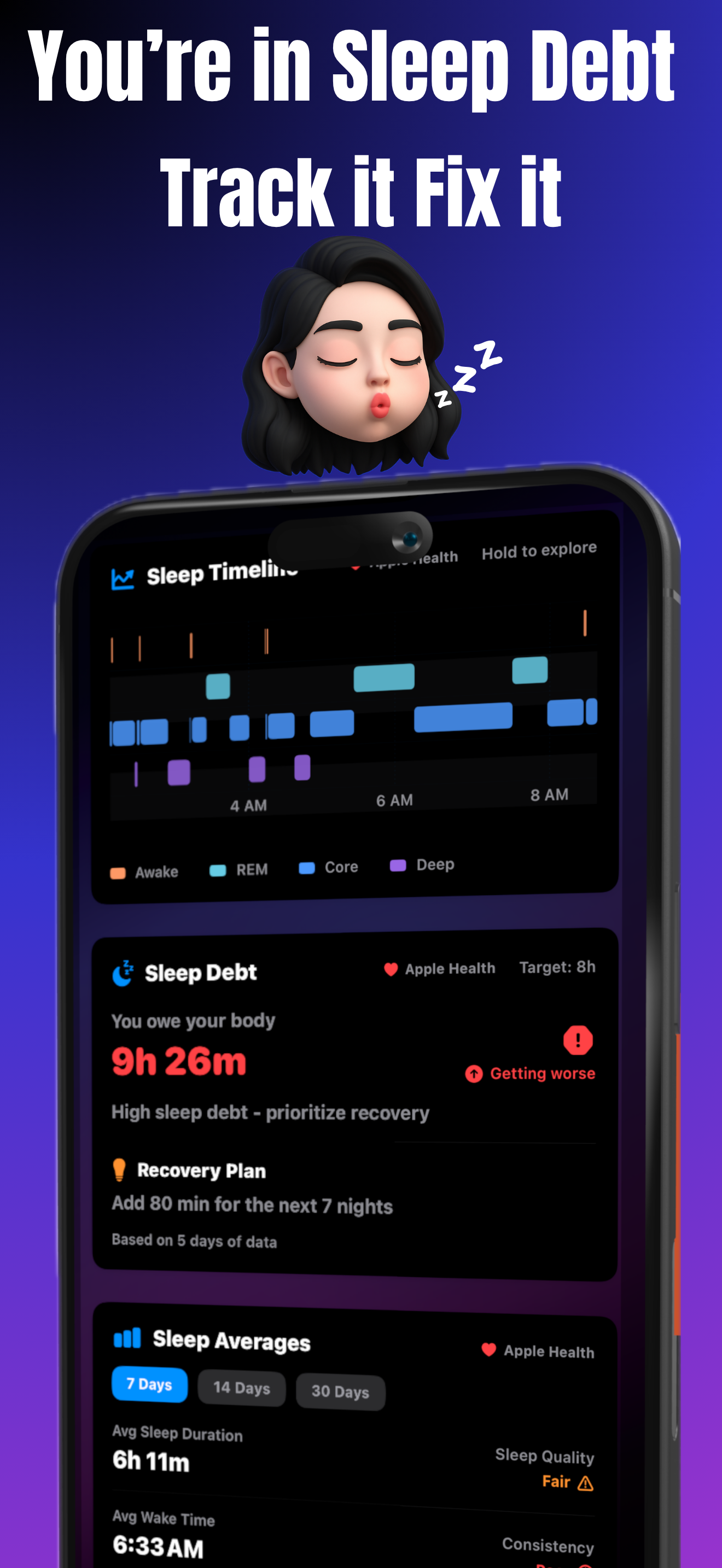Media Dozy - AI Sleep Insights & Recovery 2