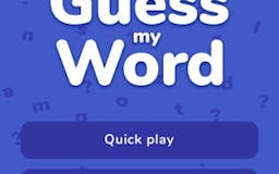 Guess My Word for iOS media 1