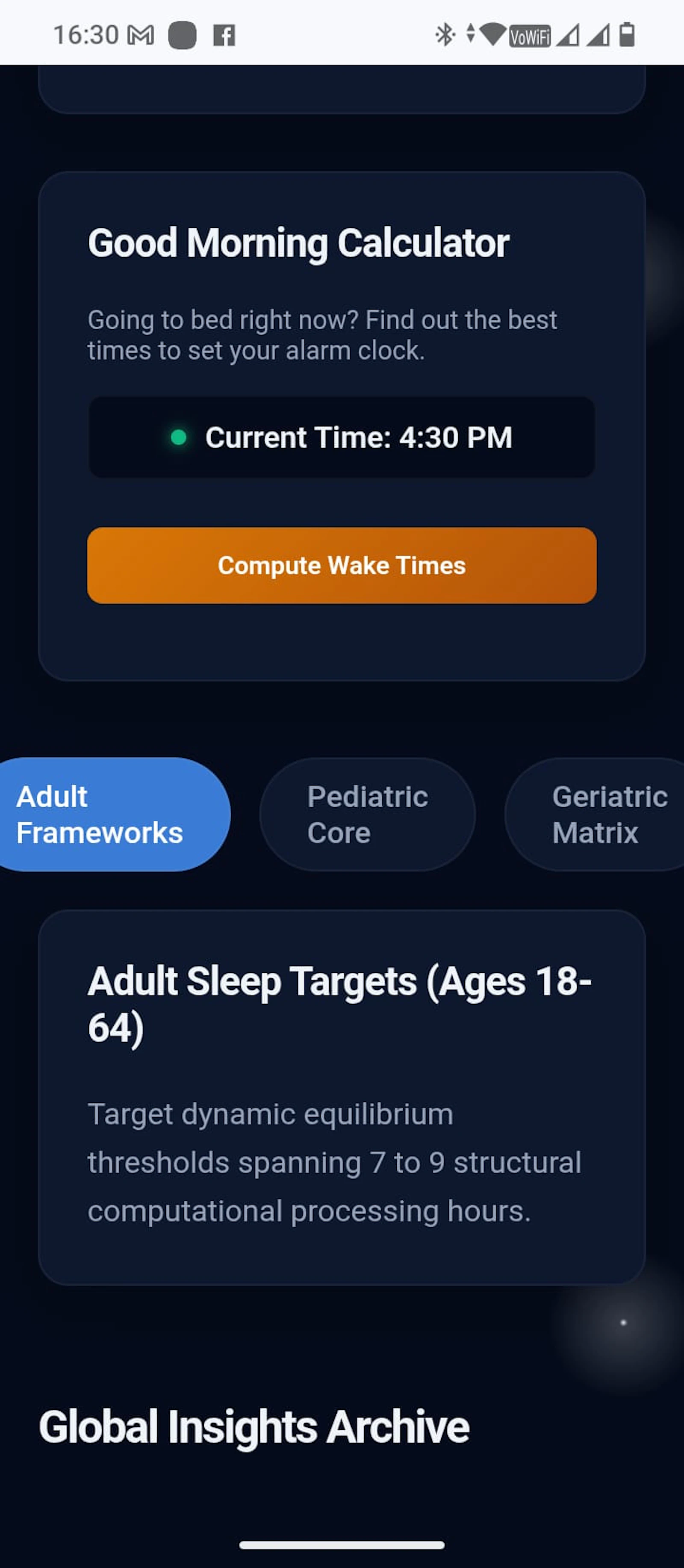Sleepy time screenshot 2