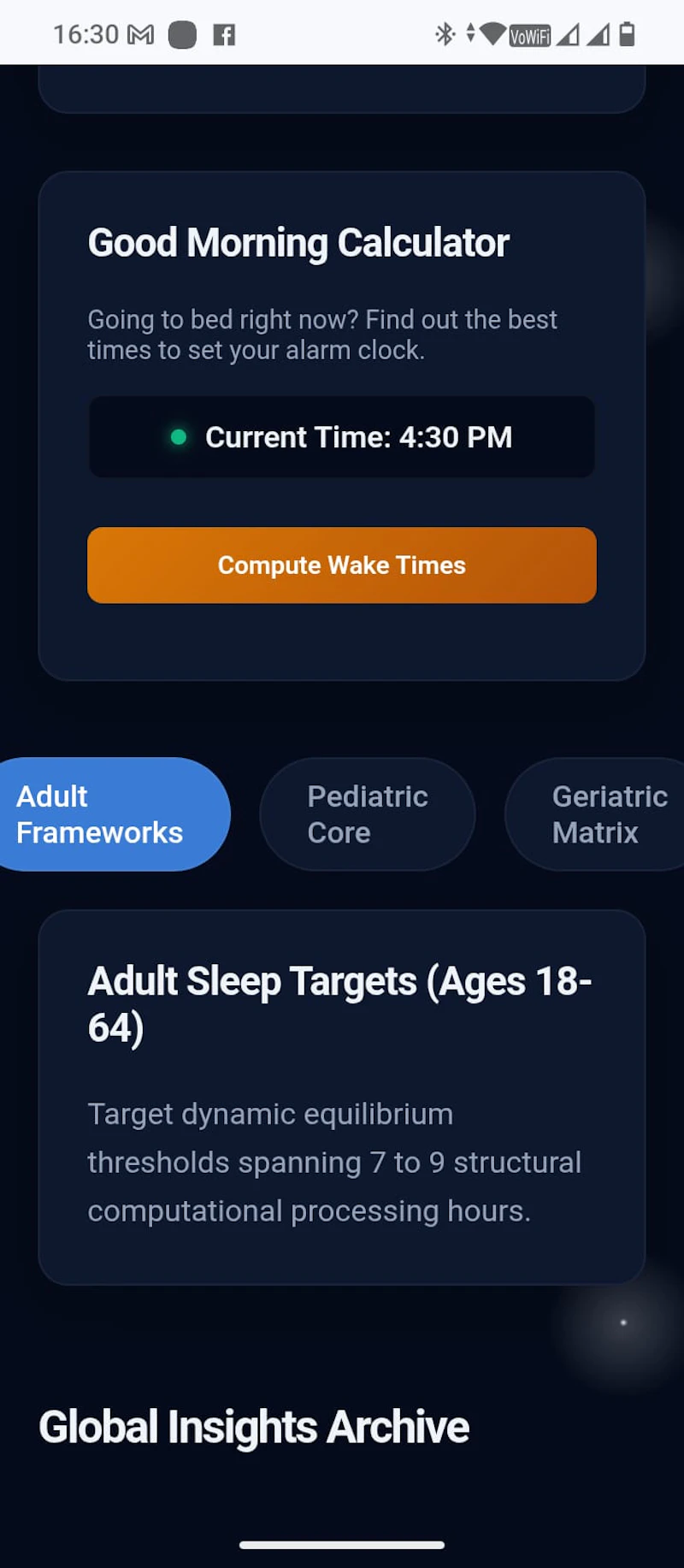 Sleepy time screenshot 2