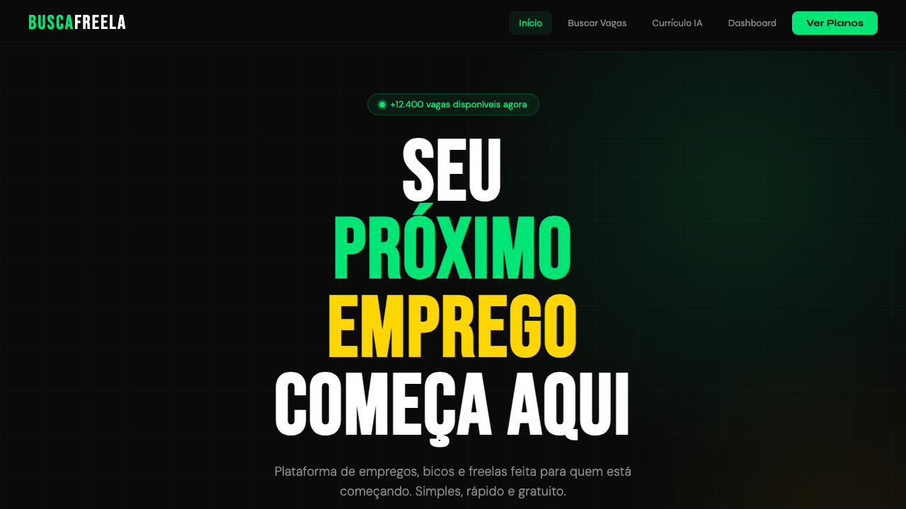 BuscaFreela — Emprego para Todo Mundo