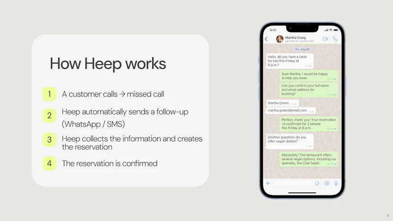 Heep.ai screenshot 3