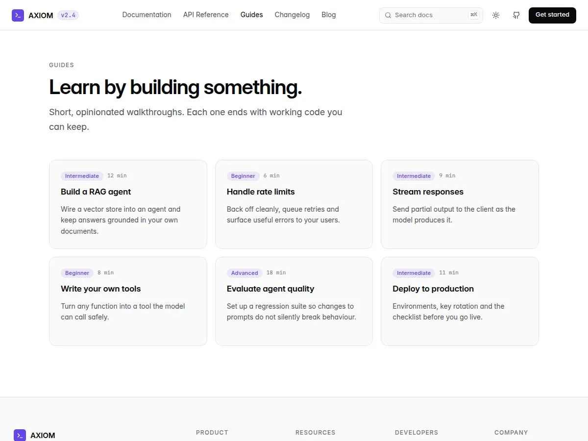 Axiom Docs gallery image