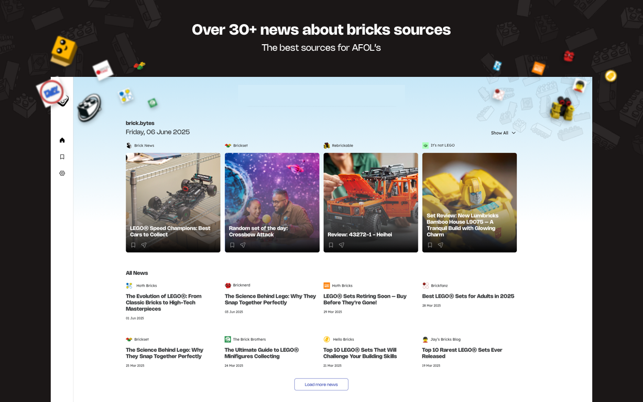 ブリックバイト - LEGO®ファンとAFOLSの究極のブラウザ拡張機能メディア2