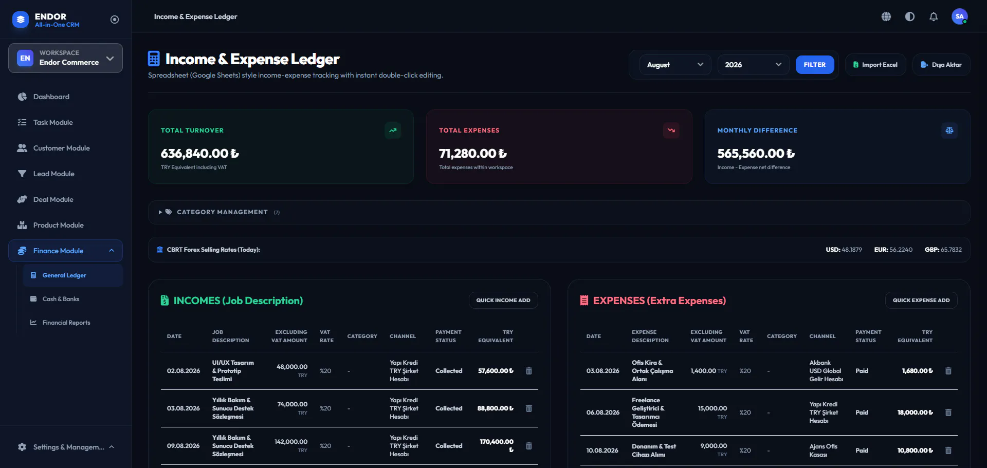 Endor All-in-One CRM gallery image