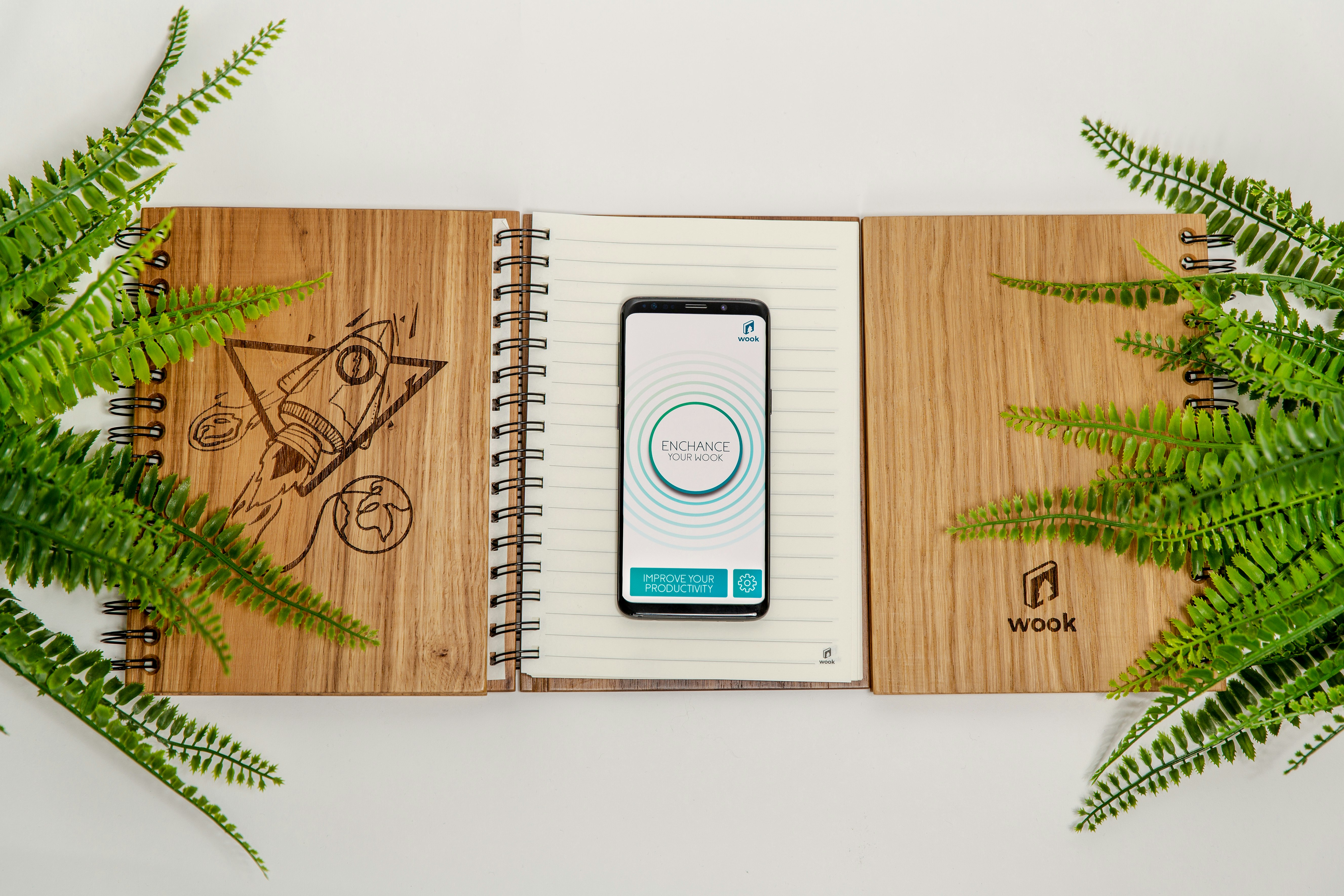 WOOK notes: The First Smart Wooden Notebook gallery image